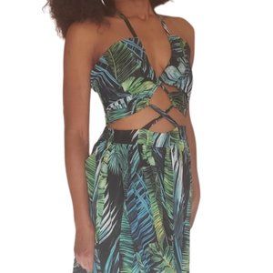 Pink Priorities Desert Island Cut Out Maxi